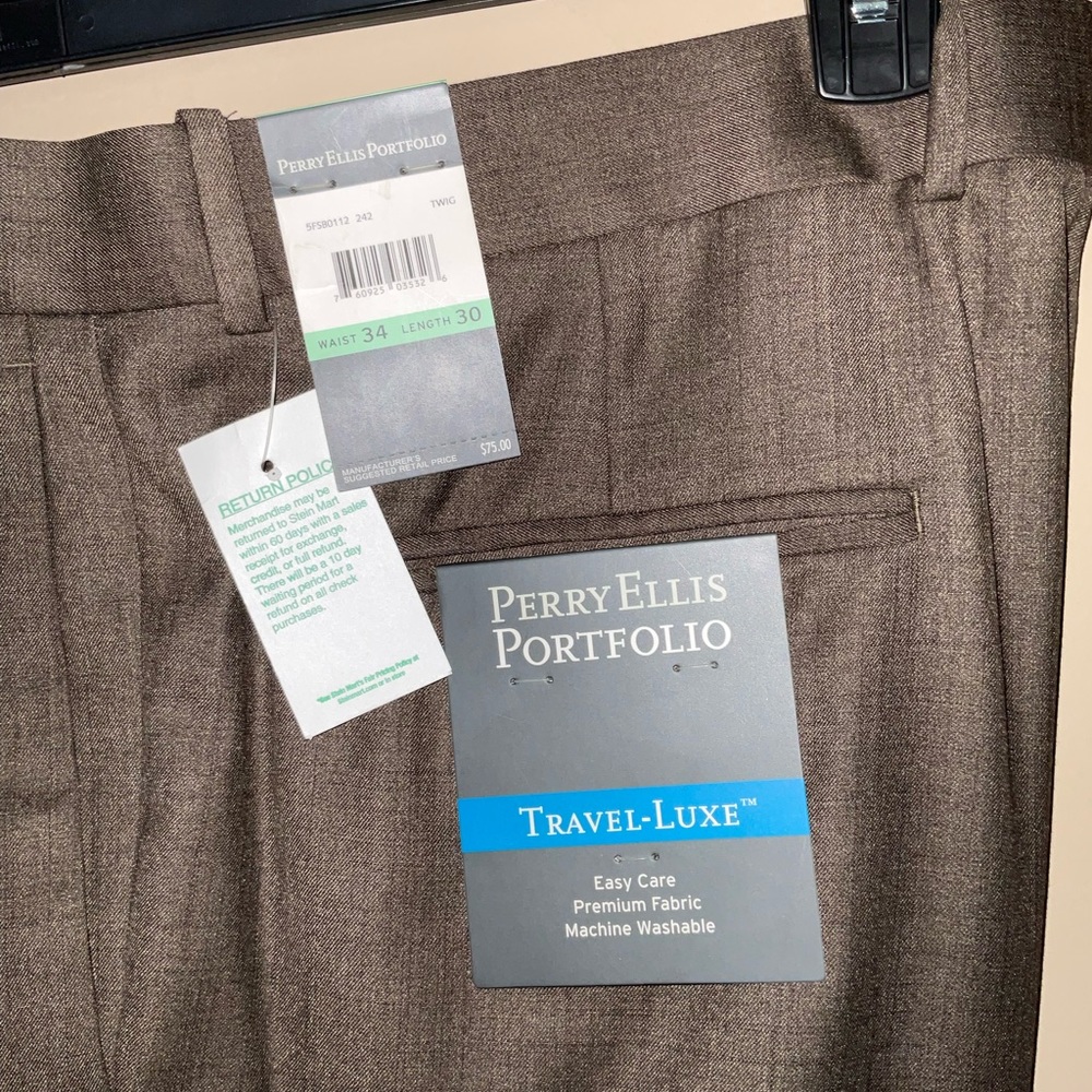 NWT PERRY ELLIS 34X30